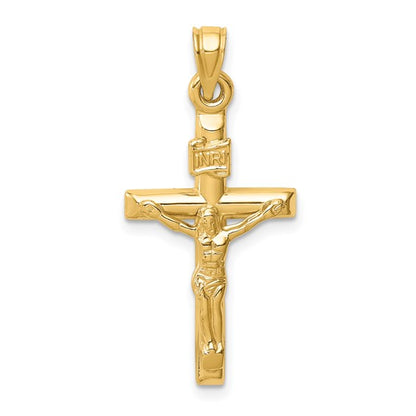 14k Crucifix Pendant