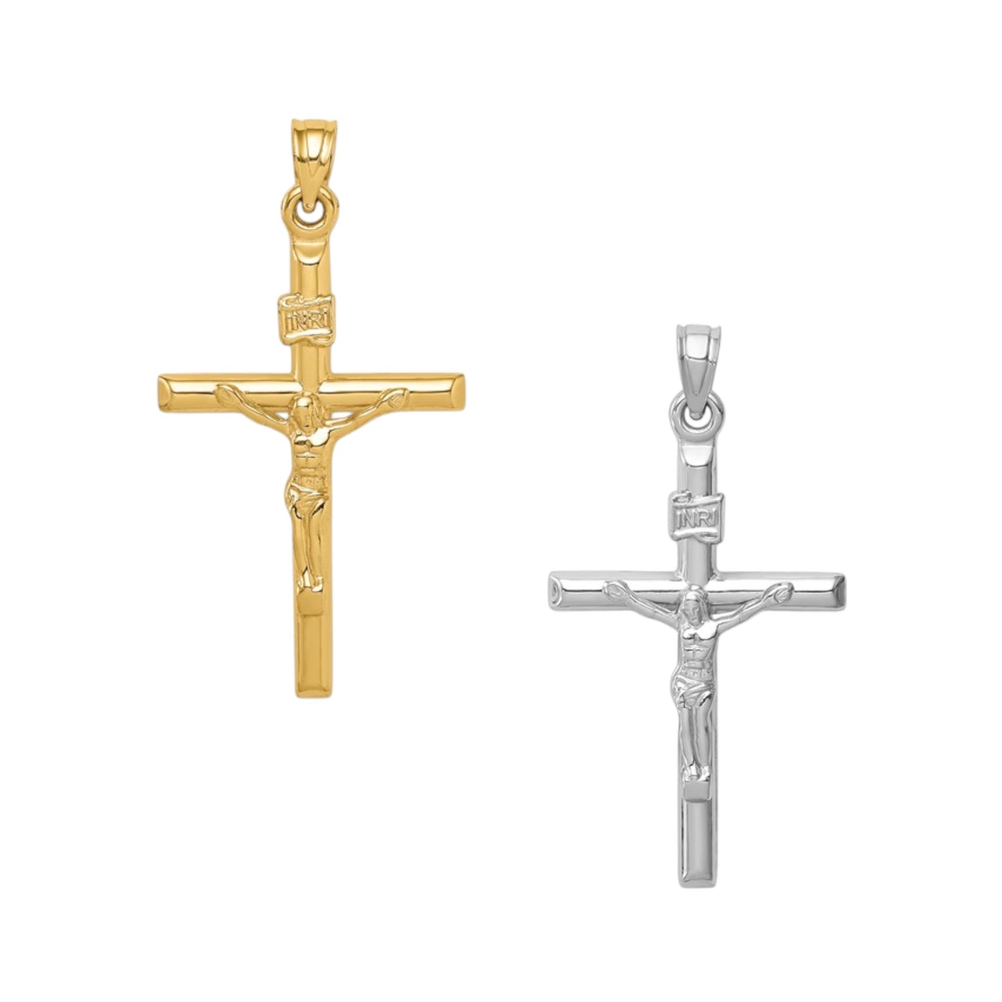 14k Crucifix Pendant