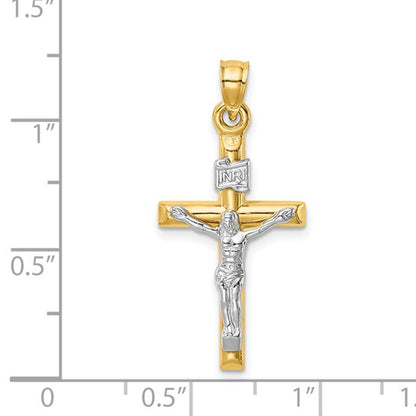 14k Crucifix Pendant