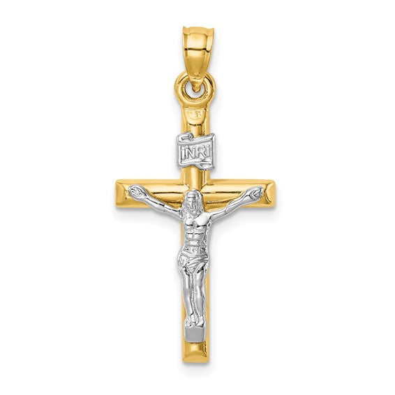 14k Crucifix Pendant