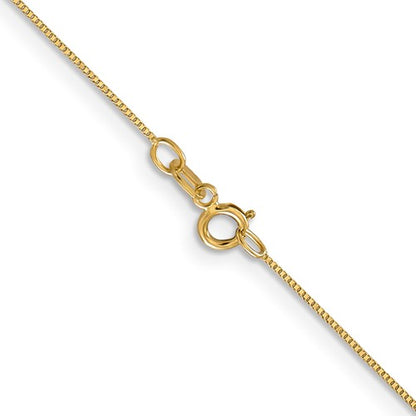 14k Box Link Chain - 0.50 mm