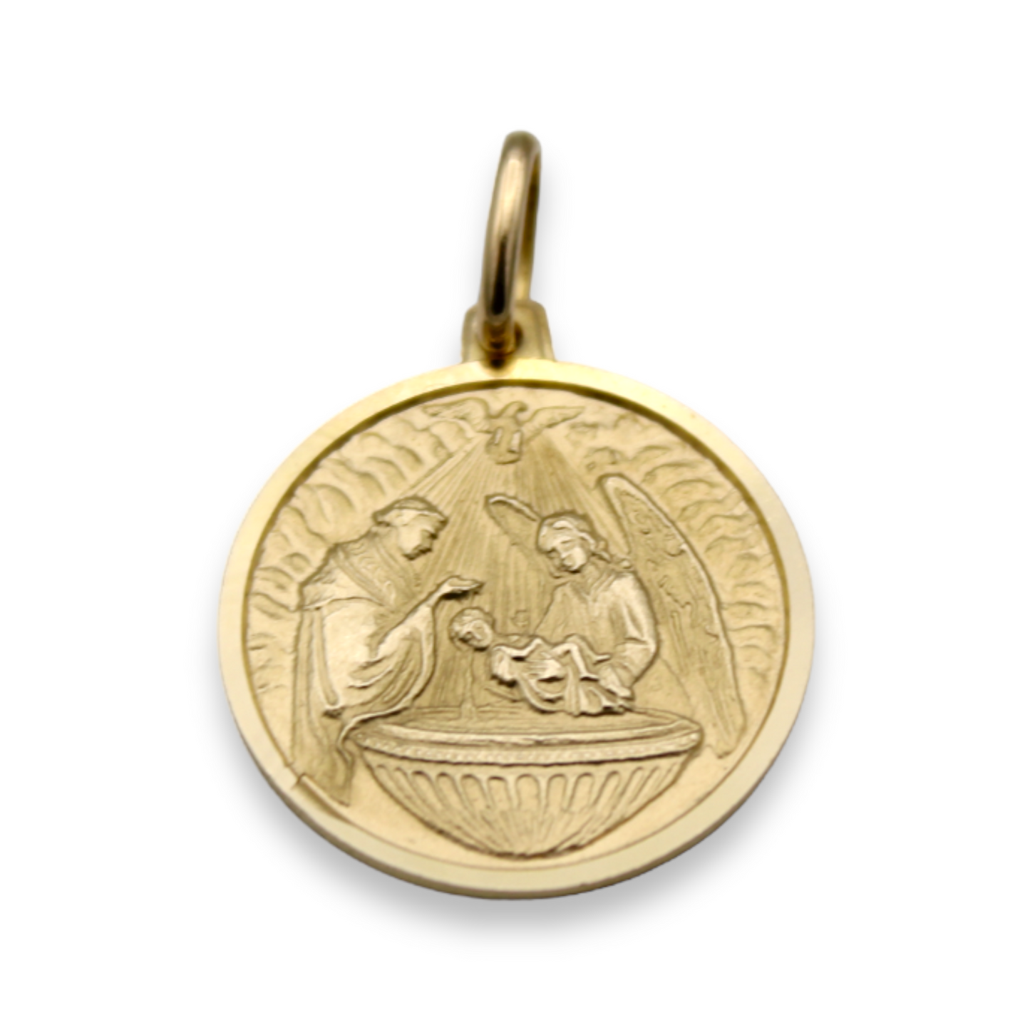 14k Baptism Charm