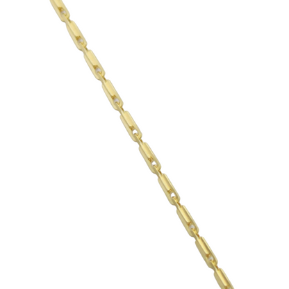 14k Barrel Link Chain - 1.10 mm