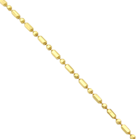 14k Beaded Chain - 1.20 mm