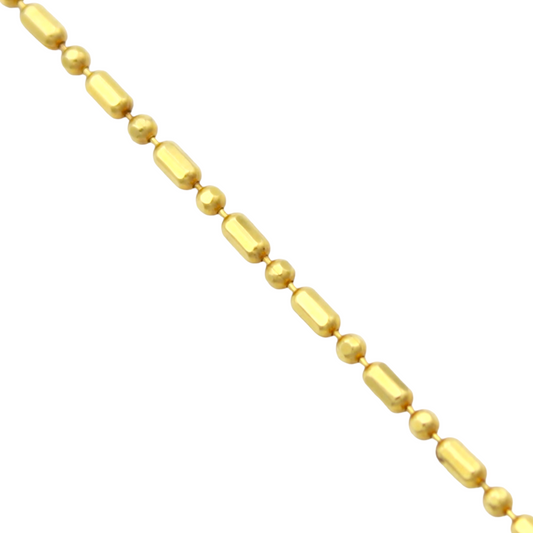 14k Beaded Chain - 1.50 mm