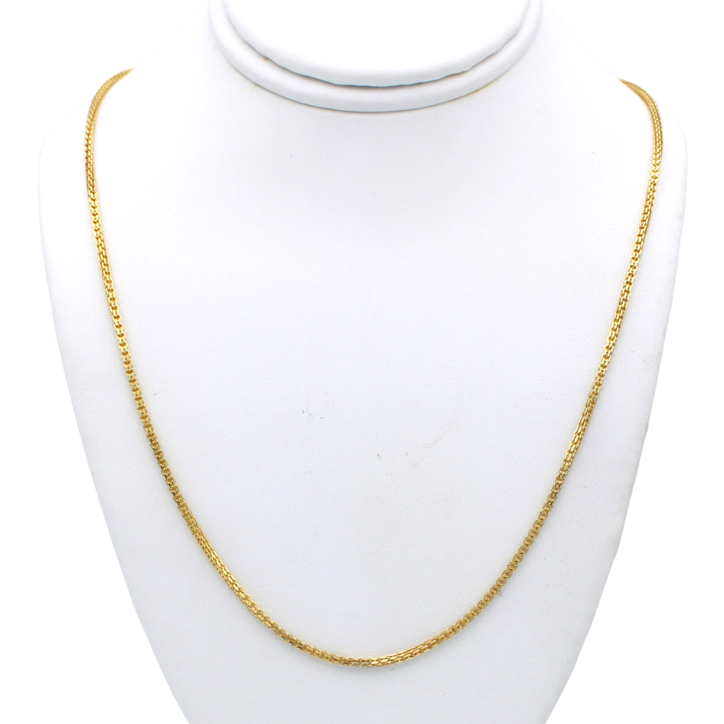 14k Braided Box Chain - 1.50 mm