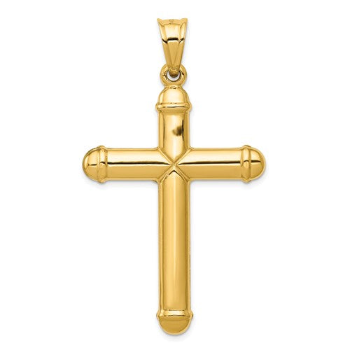 14k Yellow Gold Crucifix Pendant