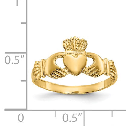 14k Claddagh Ring