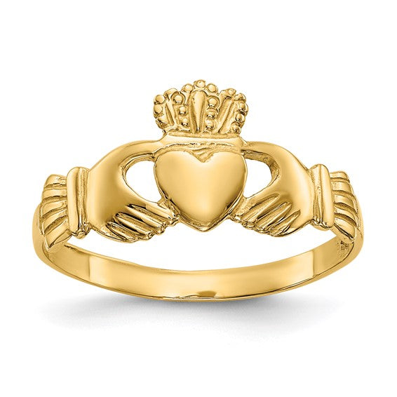 14k Claddagh Ring