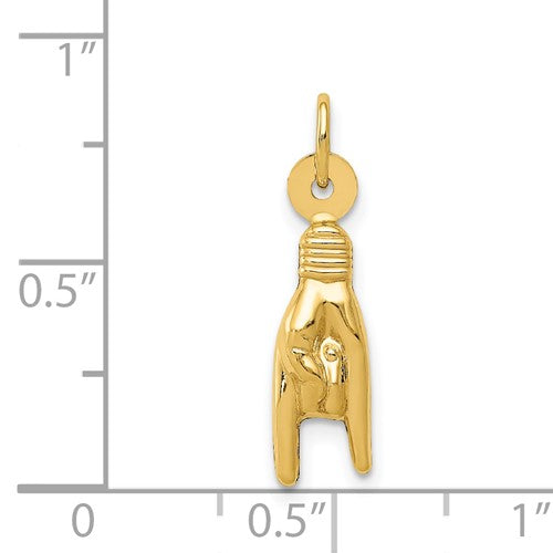 14k Italian Malocchio Charm