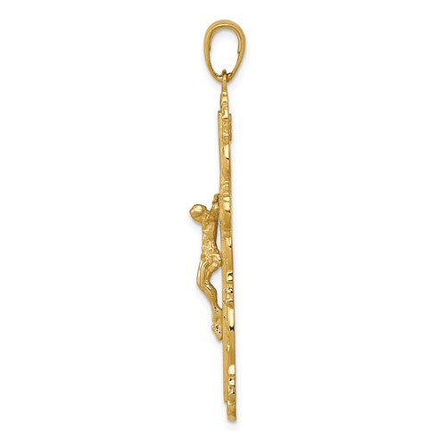 14k Crucifix Pendant