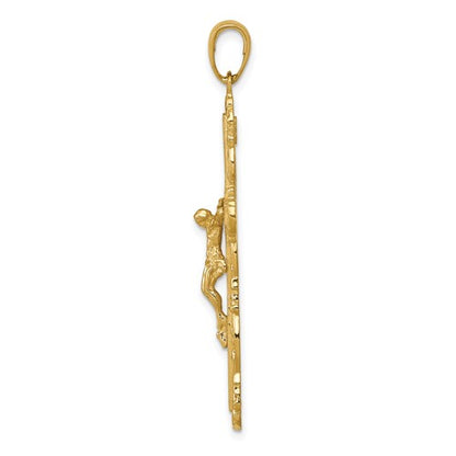 14k Crucifix Pendant