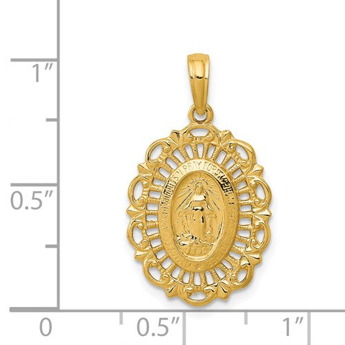 14k Miraculous Medallion