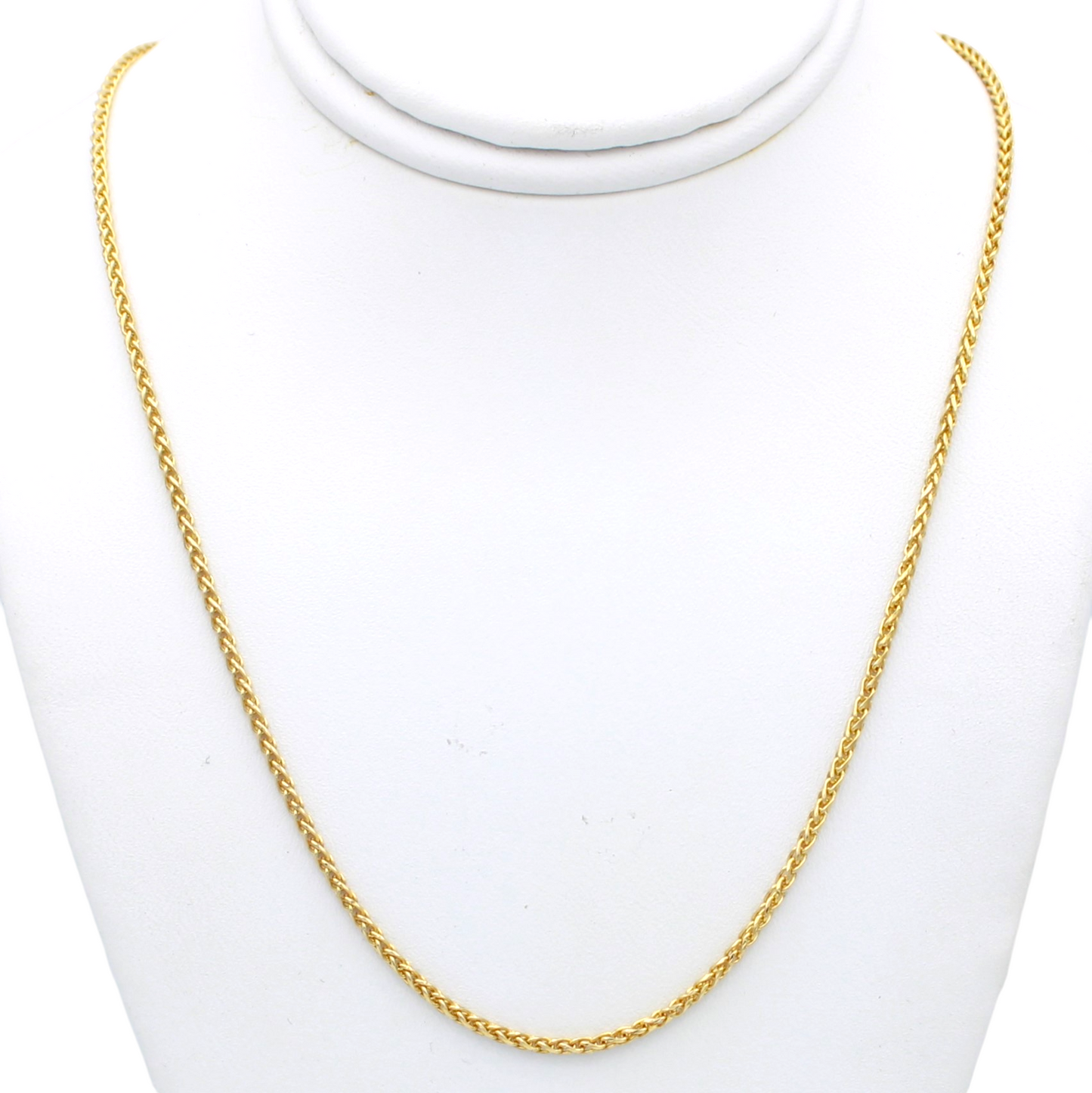 14k Diamond-Cut Spiga Chain - 1.45 mm