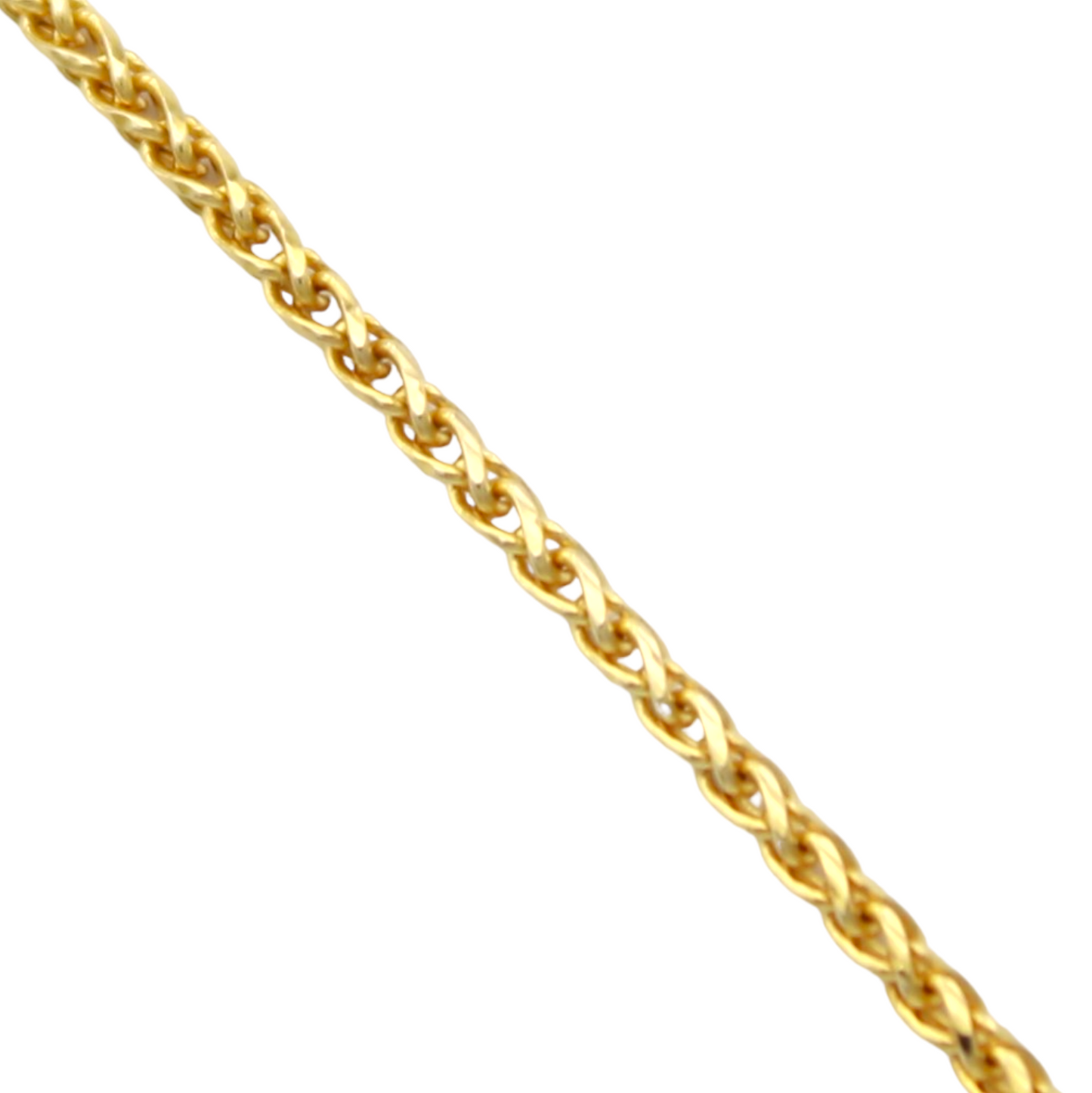 14k Diamond-Cut Spiga Chain - 1.45 mm