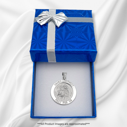 14k White St. Anthony Medallion