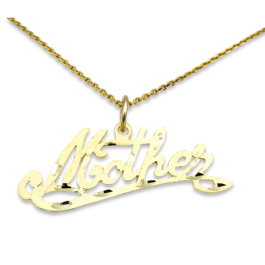 14k Mother Charm