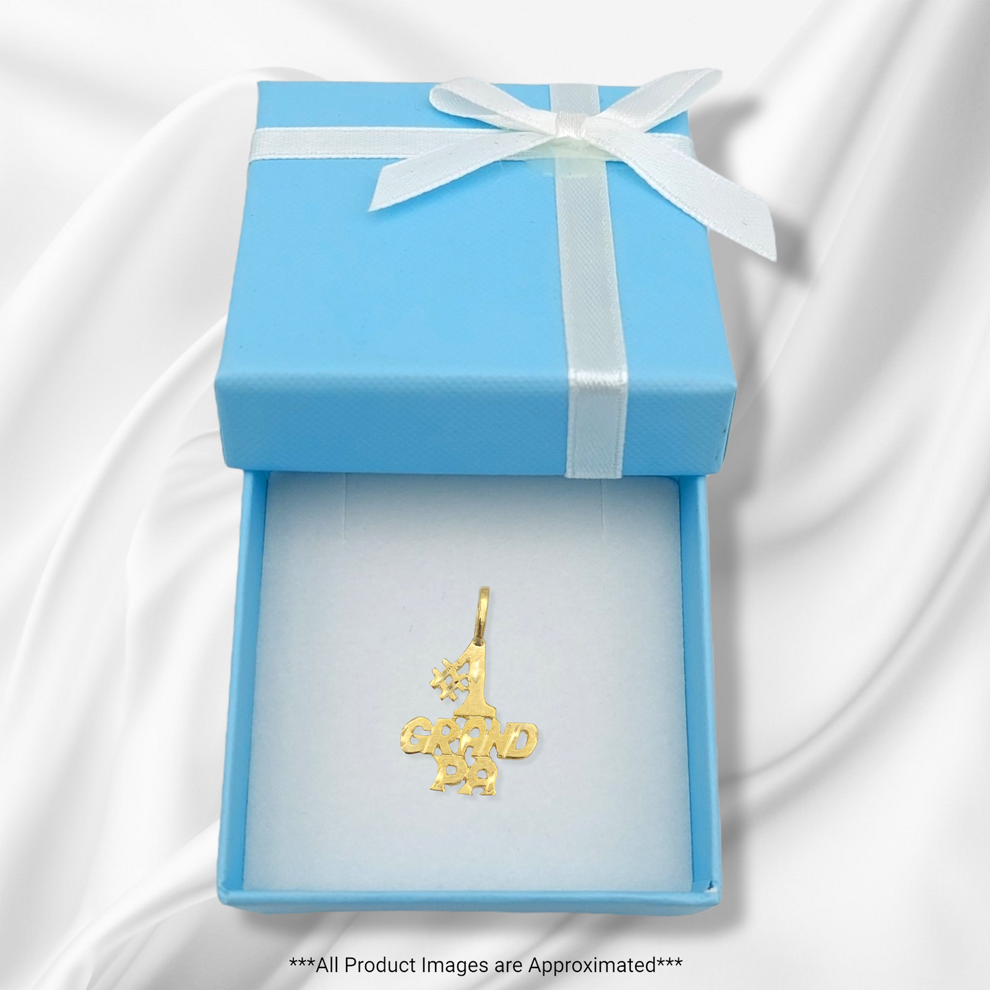 14k #1 Grandpa Charm