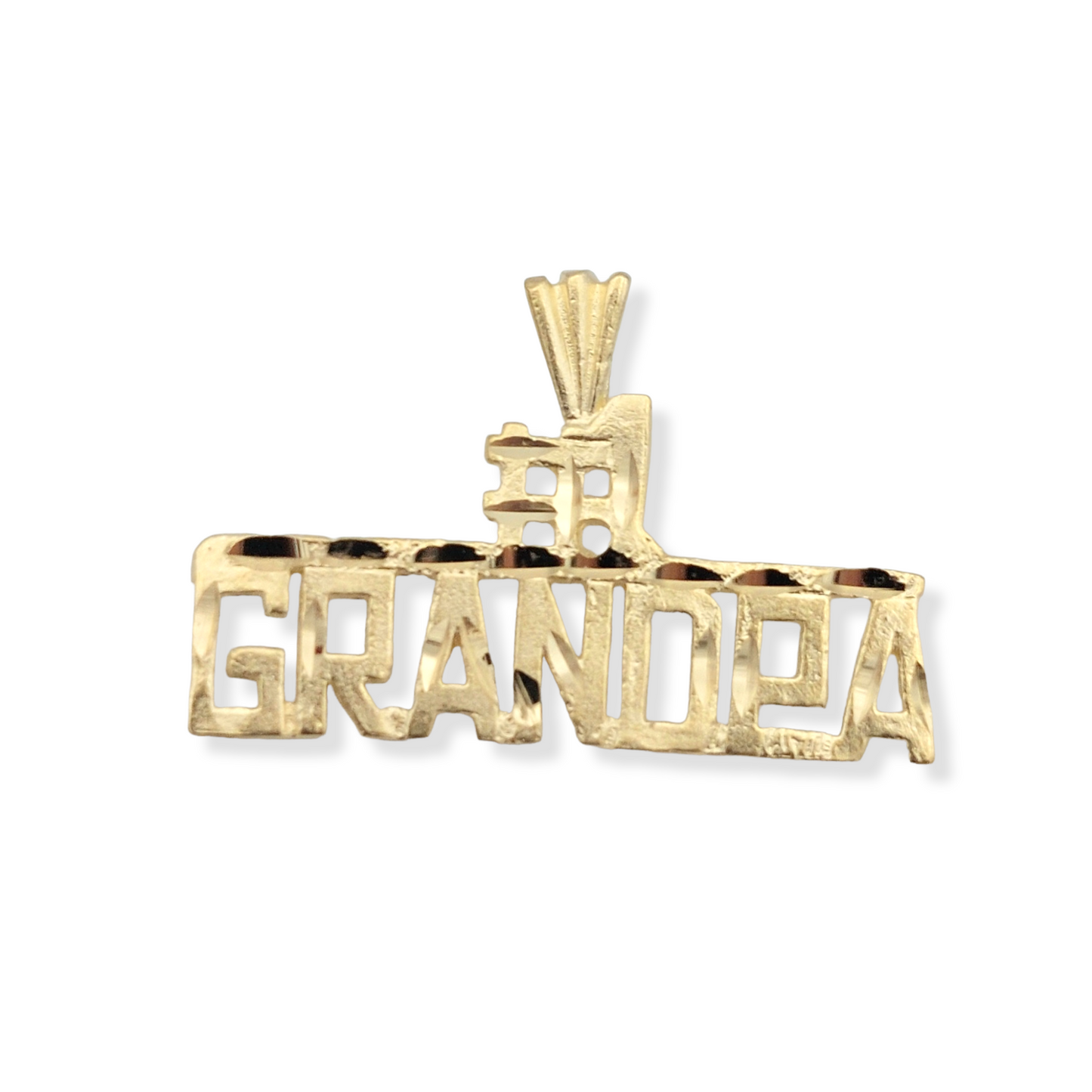 14k #1 Grandpa Charm