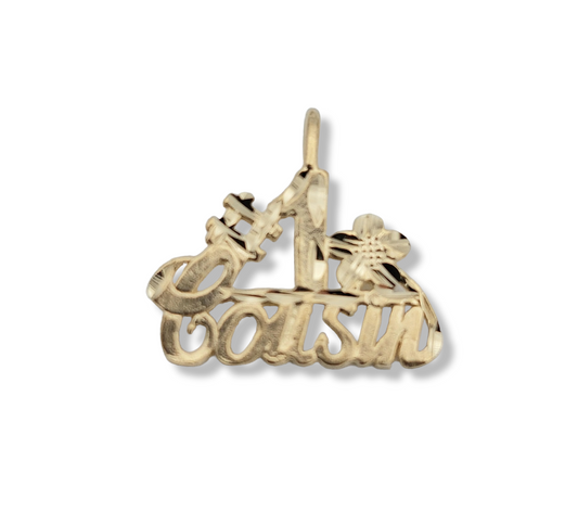 14k #1 Cousin Charm