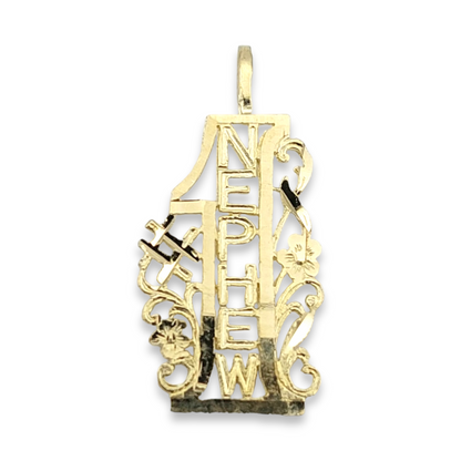 14k Nephew Charm