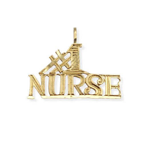 14k #1 Nurse Charm