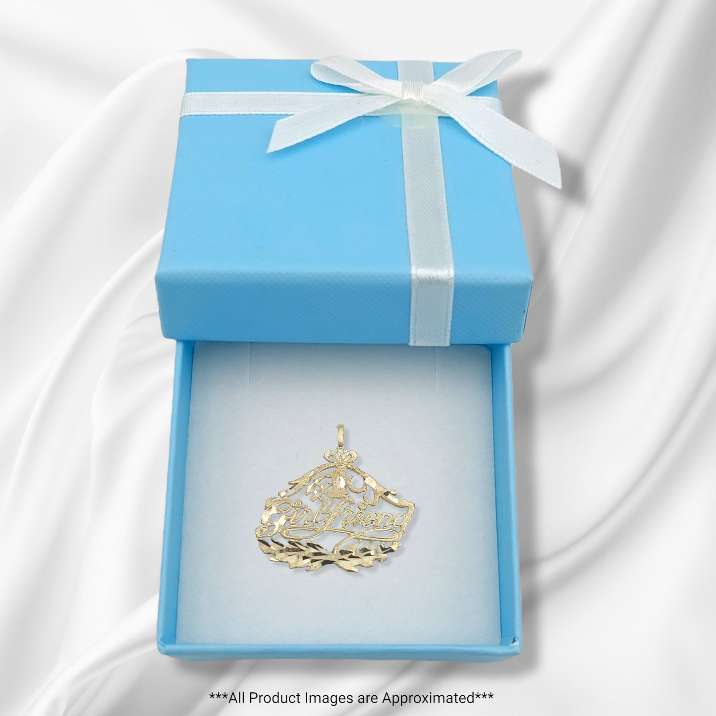 14k #1 Girlfriend Charm