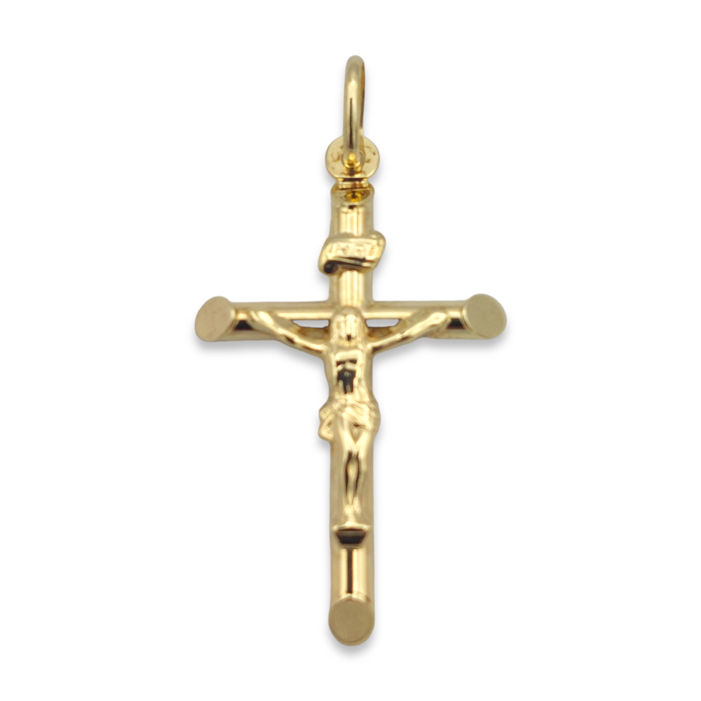 14k Crucifix Pendant