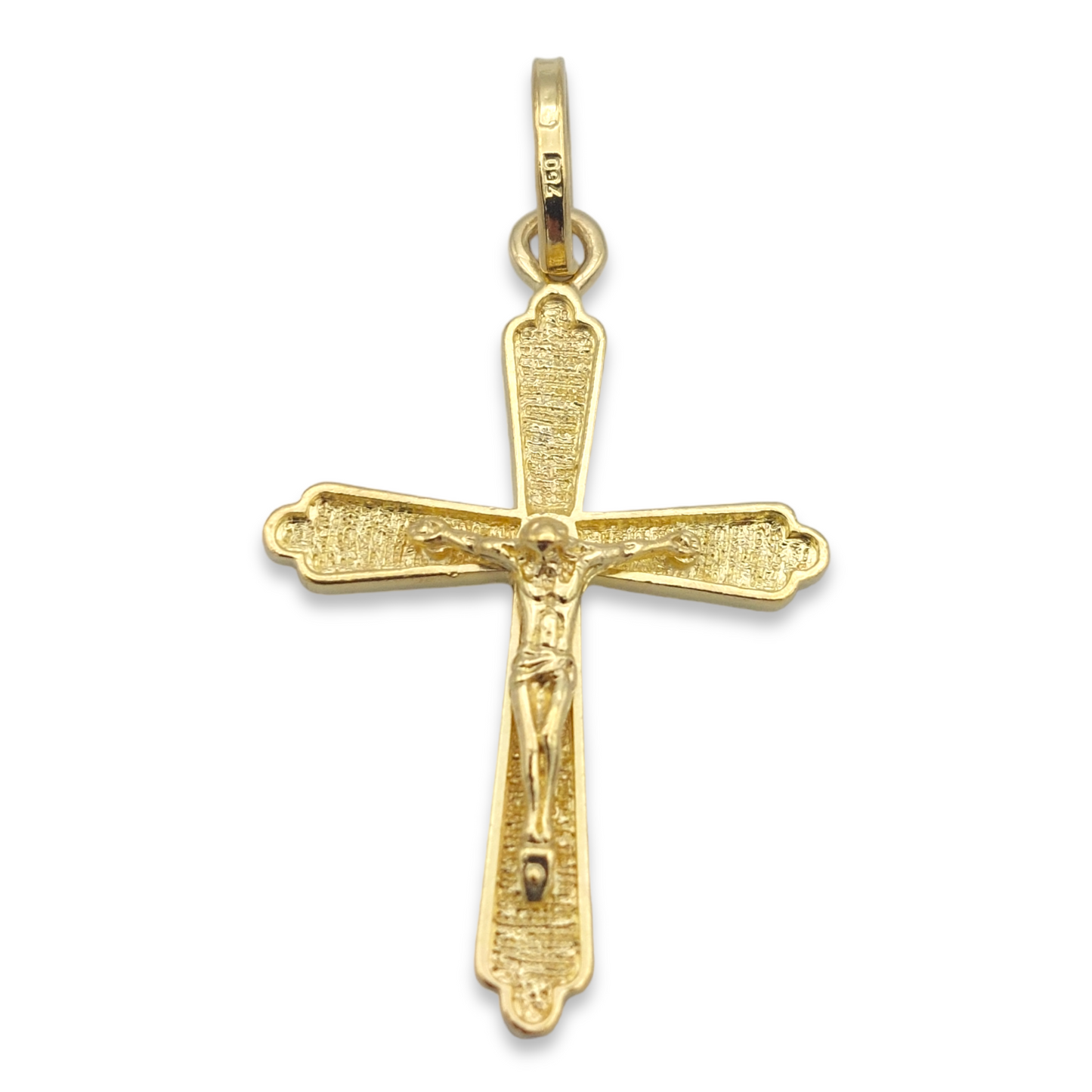 14k Crucifix Pendant