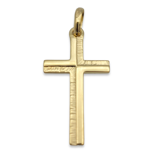 14k Cross Pendant