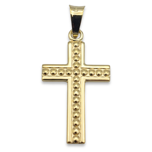 14k Cross Pendant