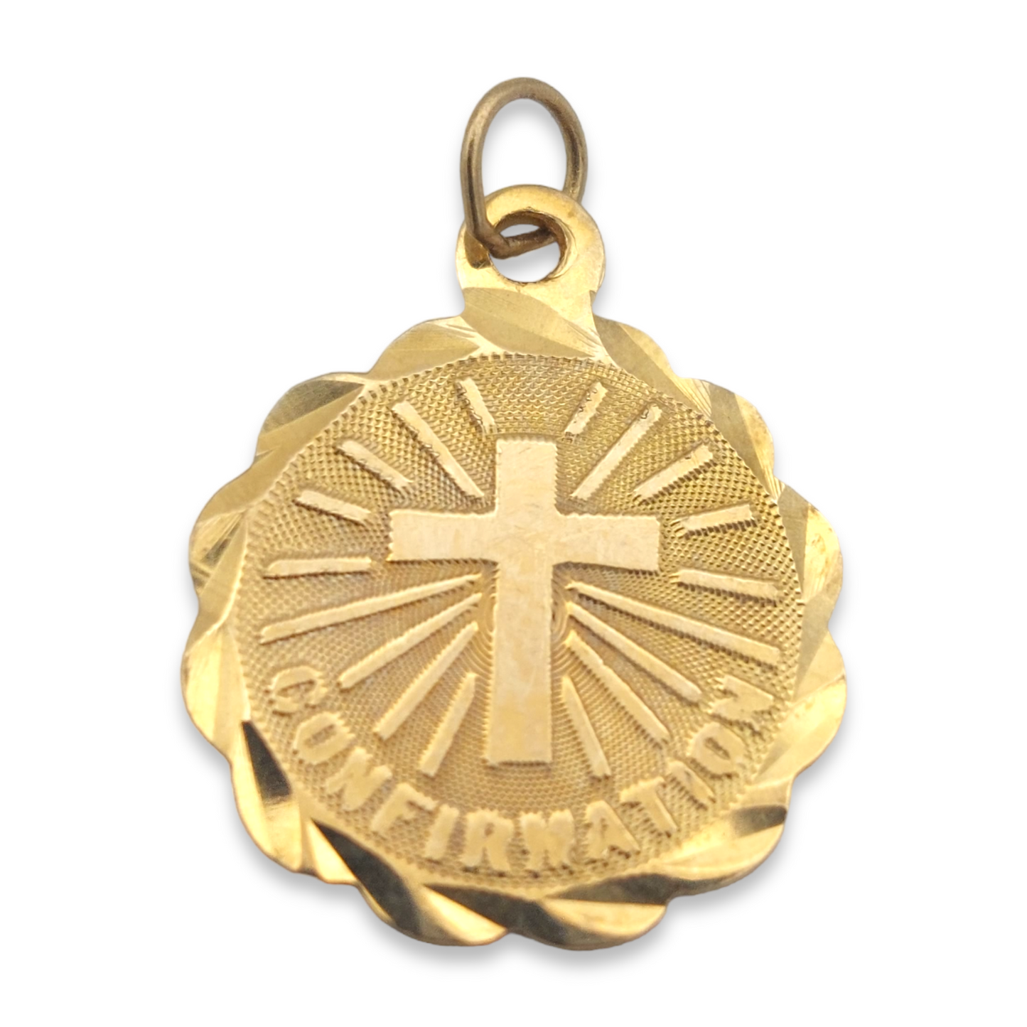 14k Confirmation Charm