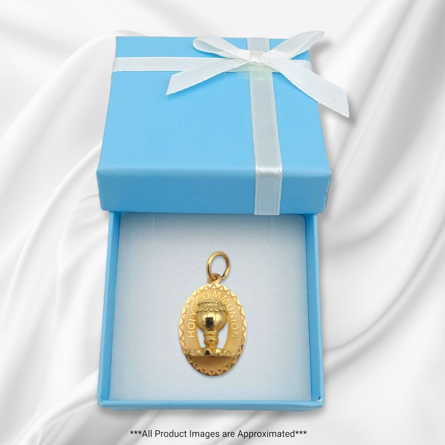 14k Holy Communion Charm