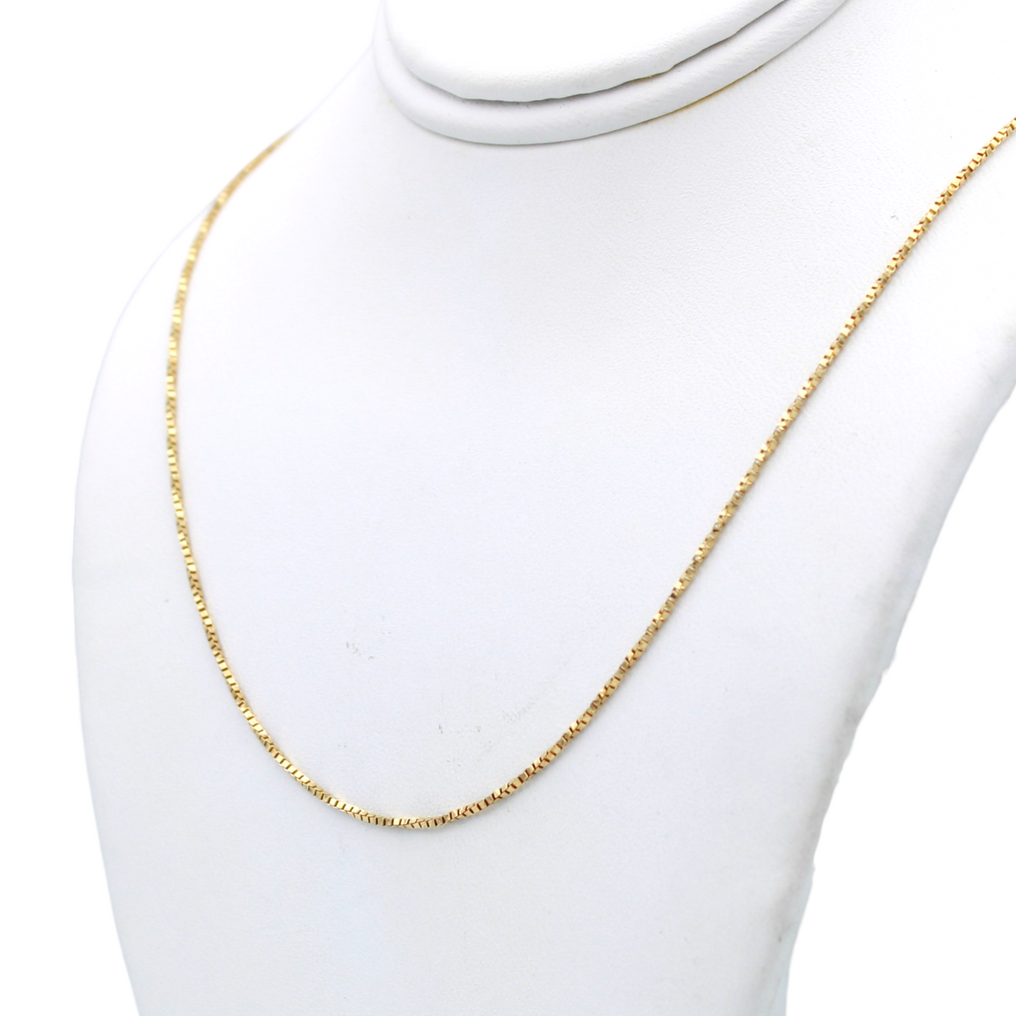 14k Twisted Box Chain - 0.95 mm