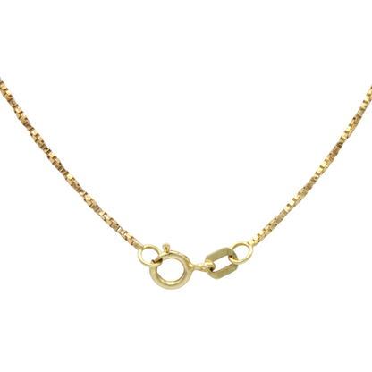 14k Twisted Box Chain - 0.95 mm