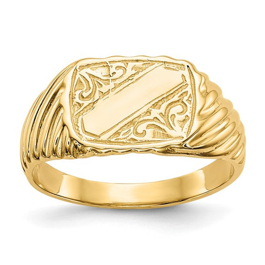 14k Signet Ring