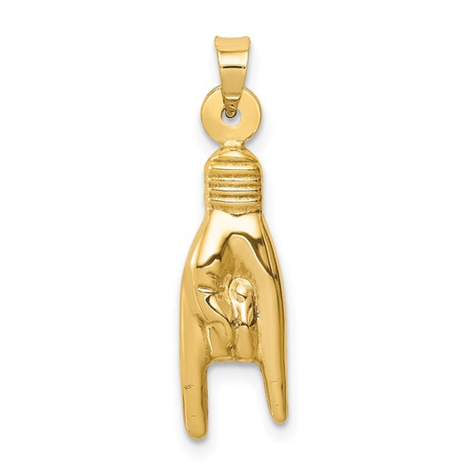 14k Italian Malocchio Charm