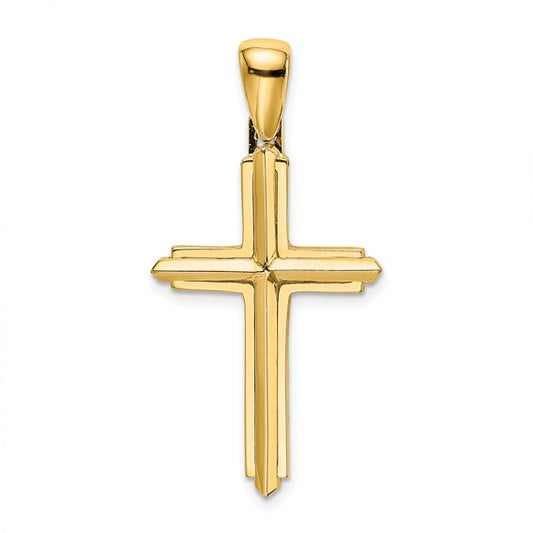 14k Cross Pendant