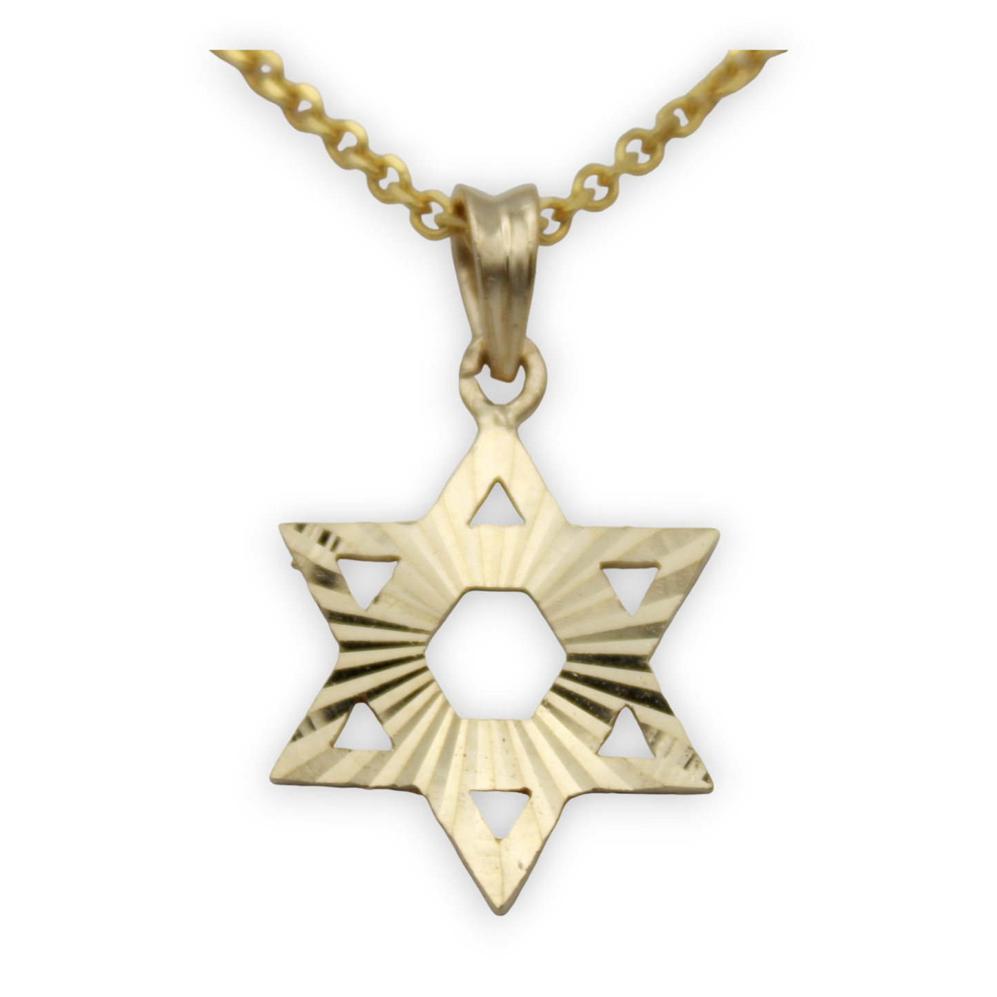 14k Star of David Pendant