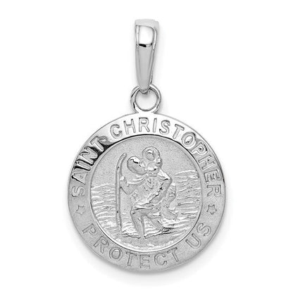 14k St. Christopher Medallion 15 mm