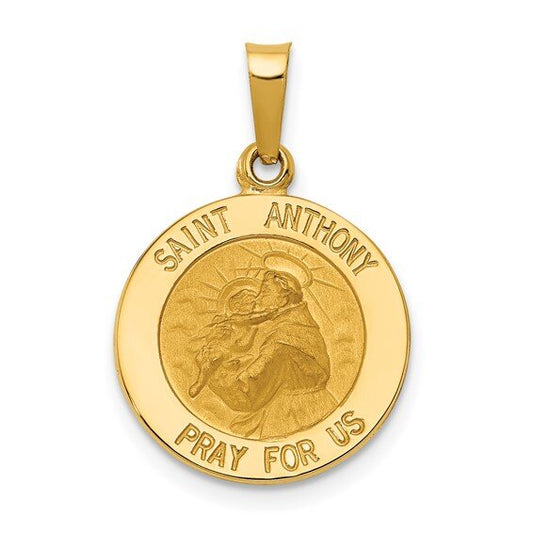 14k St. Anthony Medallion 21.9 mm