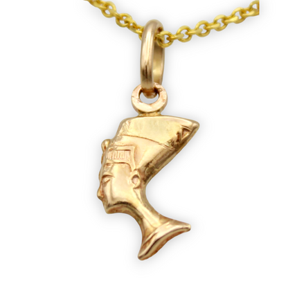 14k Nefertiti Charm