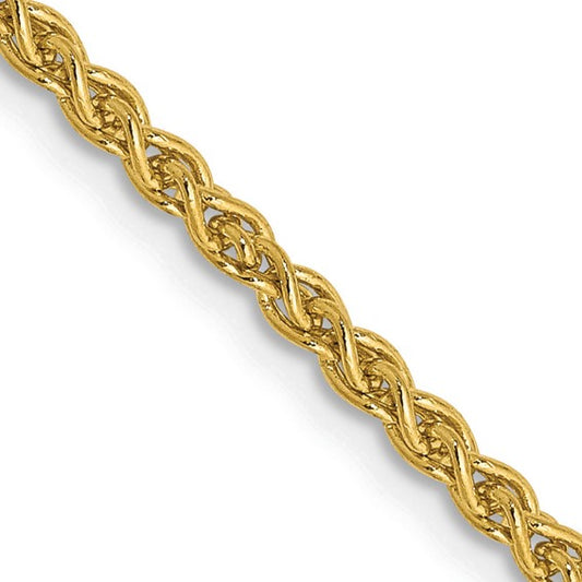 14k Spiga Link Chain 2.10 mm