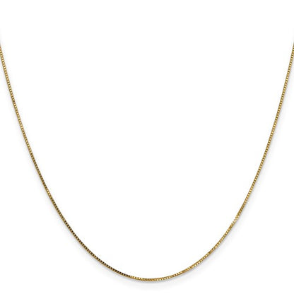 14k Box Chain - 0.70 mm