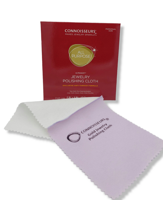 Connoisseurs All Purpose Jewelry Polishing Cloth