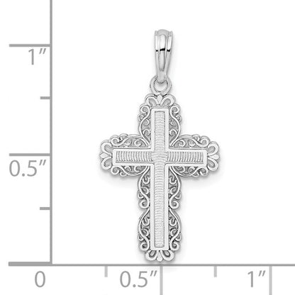 Sterling Silver Latin Cross Pendant