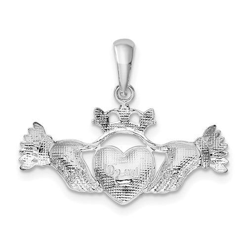 Sterling Silver Claddagh Charm