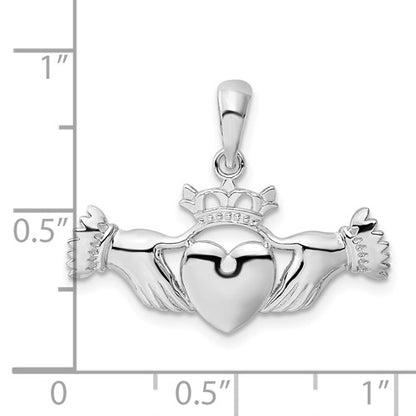 Sterling Silver Claddagh Charm