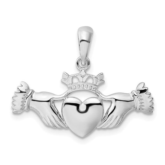 Sterling Silver Claddagh Charm