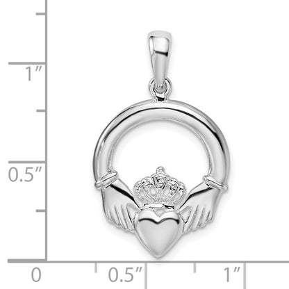 Sterling Silver Claddagh Charm